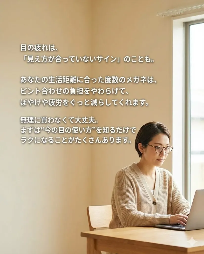 スマホが見えづらいと